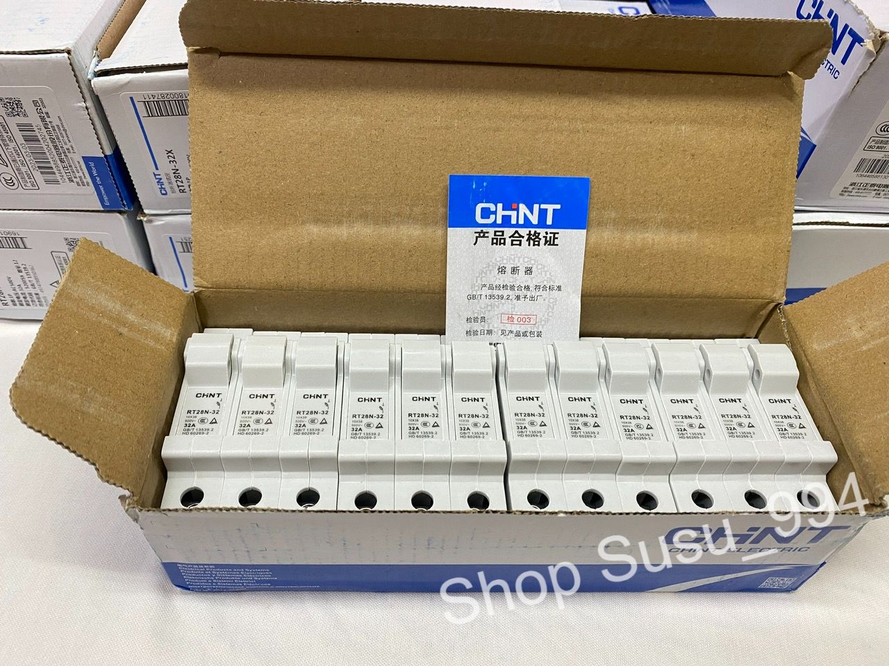 Đế cầu chì CHINT RT28-32X 1P ̣(hàng chính hãng Chint)