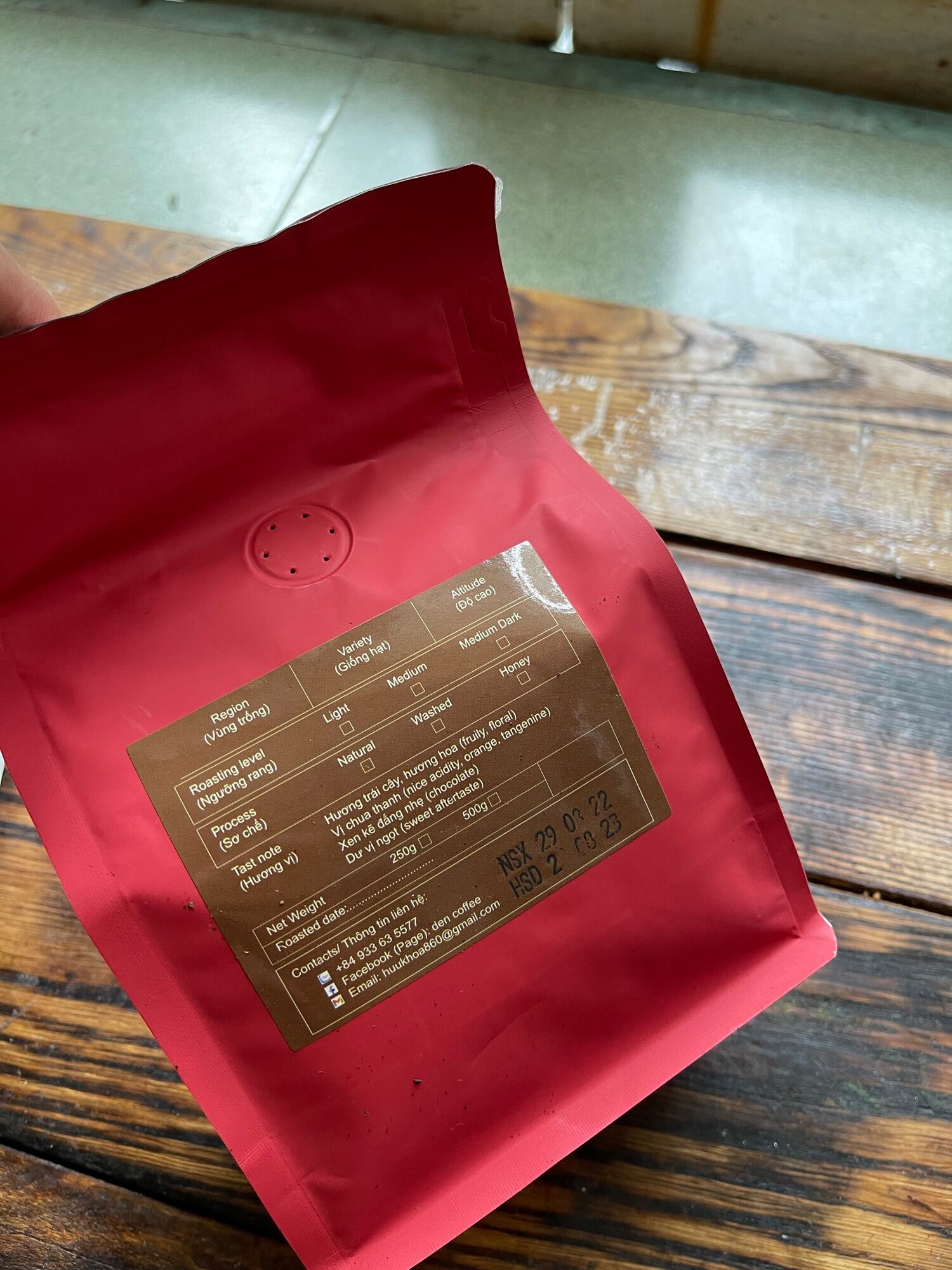 Cafe phin 500gr