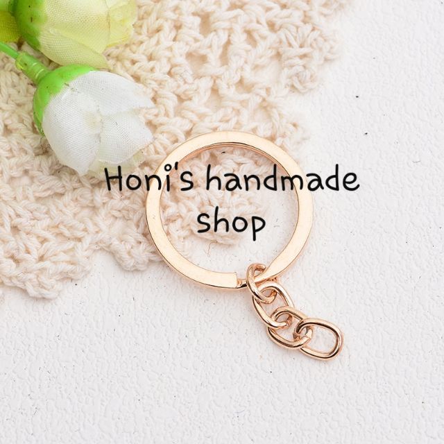 2 Móc Khóa Màu Bạc Vàng