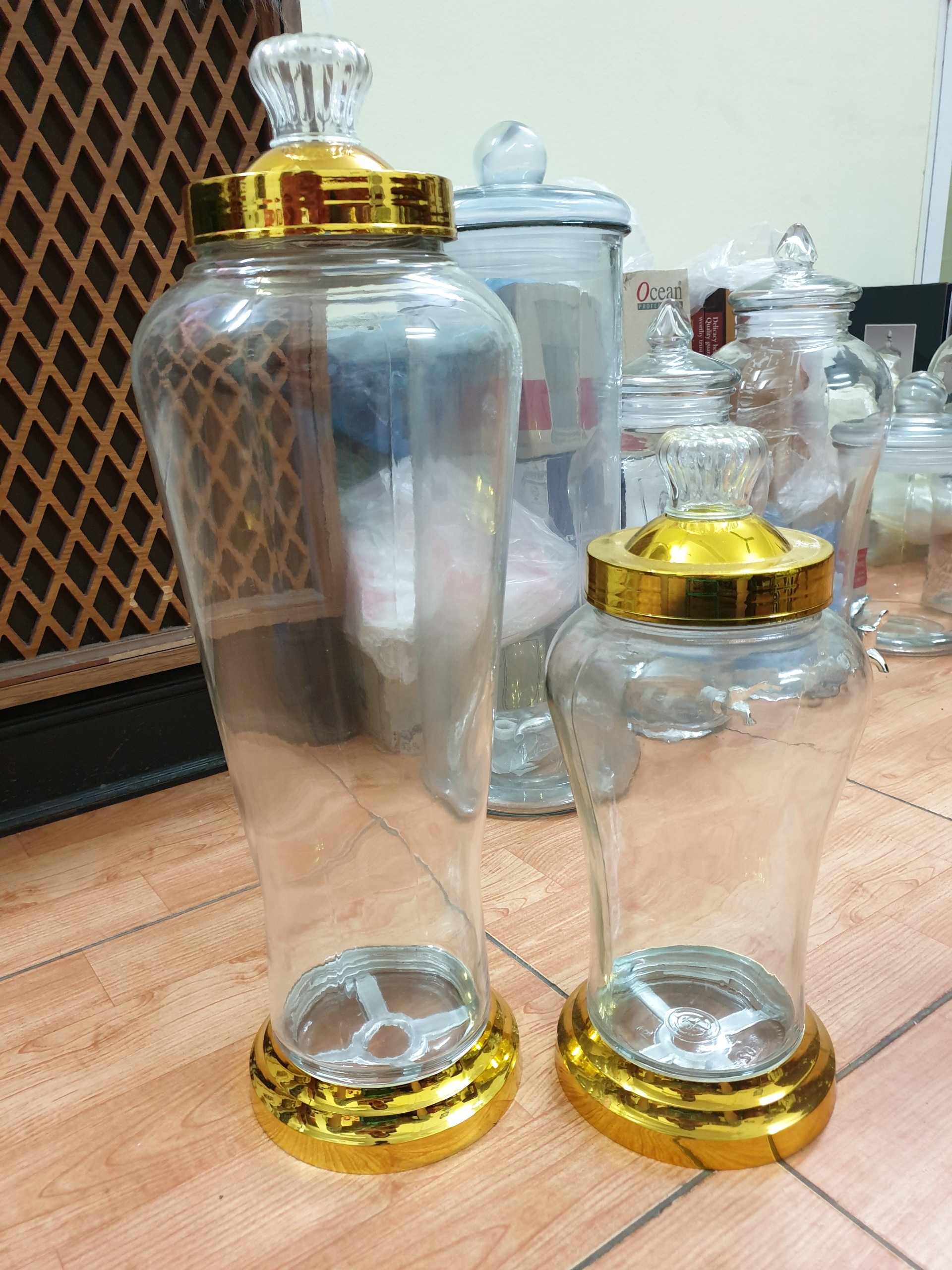 BÌNH NGÂM RƯỢU THỦY TINH 3 LÍT