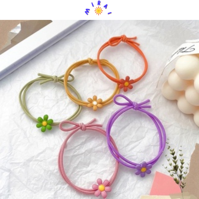 Dây Buộc Tóc, Dây Chun Buộc Tóc Nhiều Màu