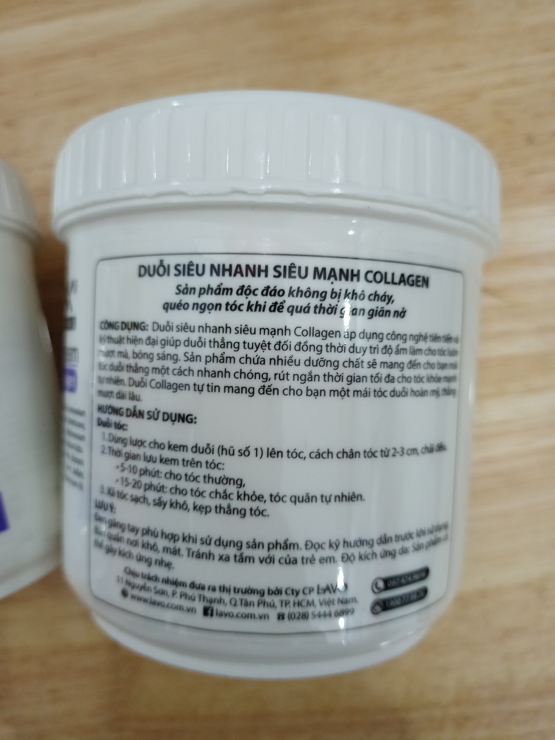 500ml Duỗi lavox tím