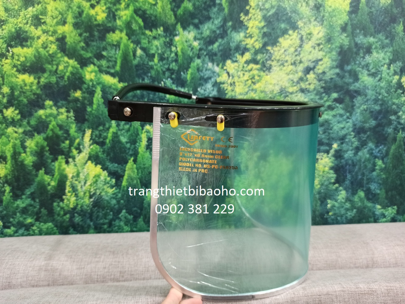 [HÀNG MỚI VỀ]  Khung lò xo và kính mài cắt che mặt Usafety - phụ kiện nón bảo hộ