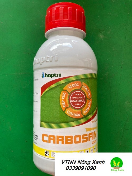 CARBOSAN 25EC trừ Ruồi vàng - Tuyến Trùng- rầy xanh (chai 400ml)