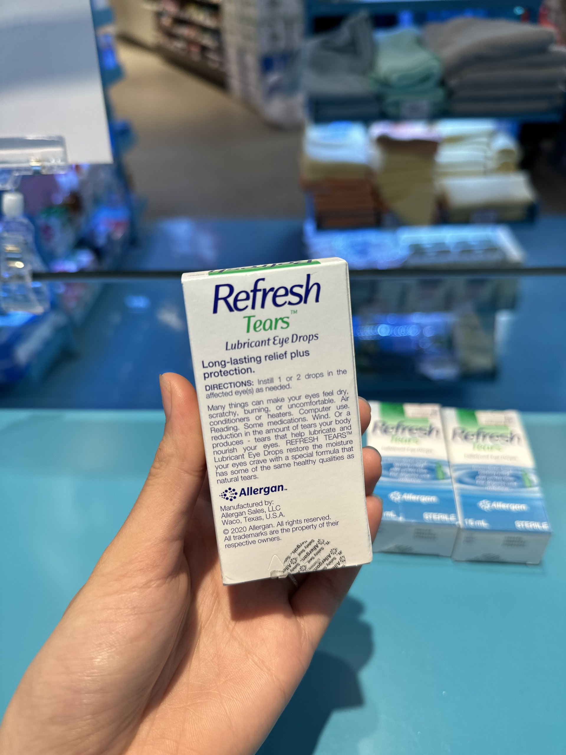 Nước nhỏ mắt Refresh Tears Lubricant Eye Drops chai 15ml