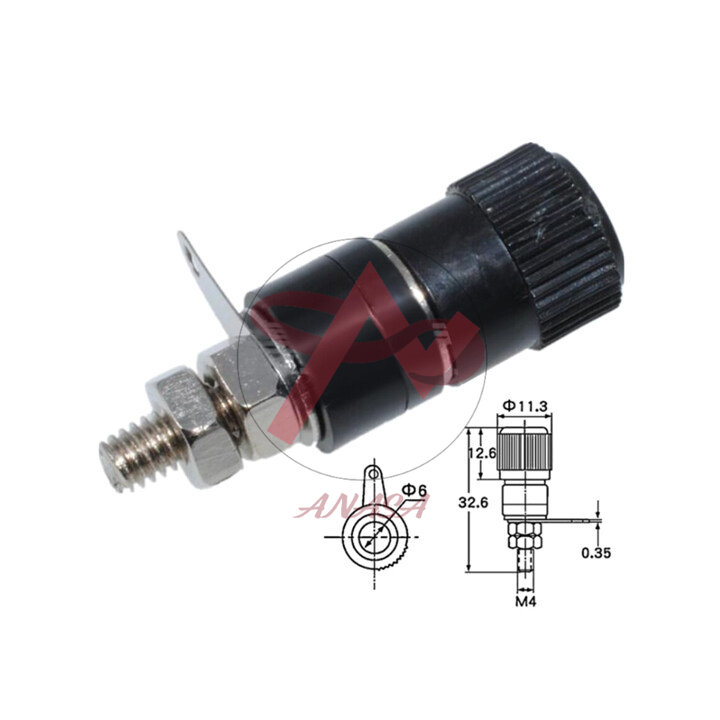 Đầu Jack JS910 B-B Dài - Jack Bắp Chuối Cái Các Màu