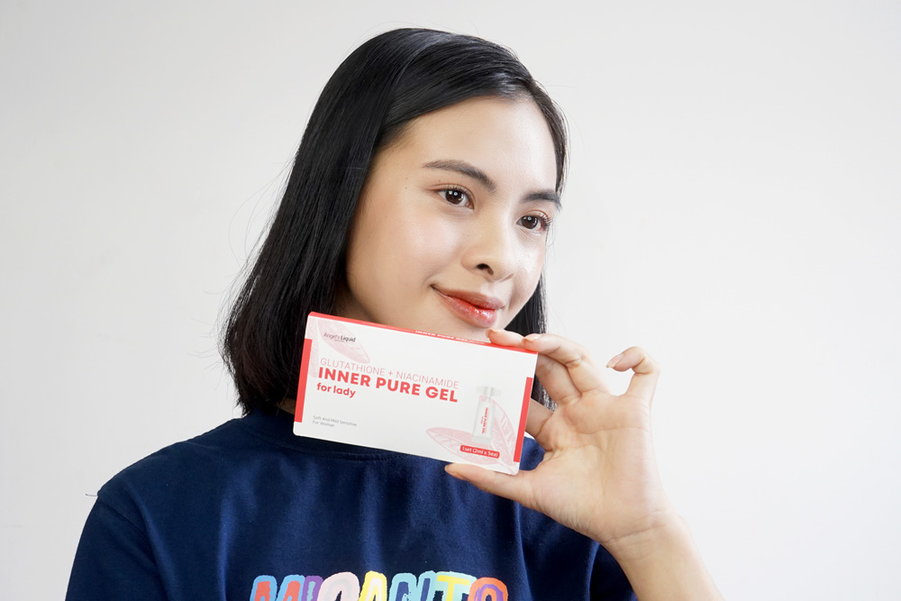 Siêu Tinh Chất Làm Hồng Se Khít Vùng Kín Angel's Liquid Glutathione Plus Niacinamide Inner Pure Gel 2ml _ Angel's Liquid Chính Hãng