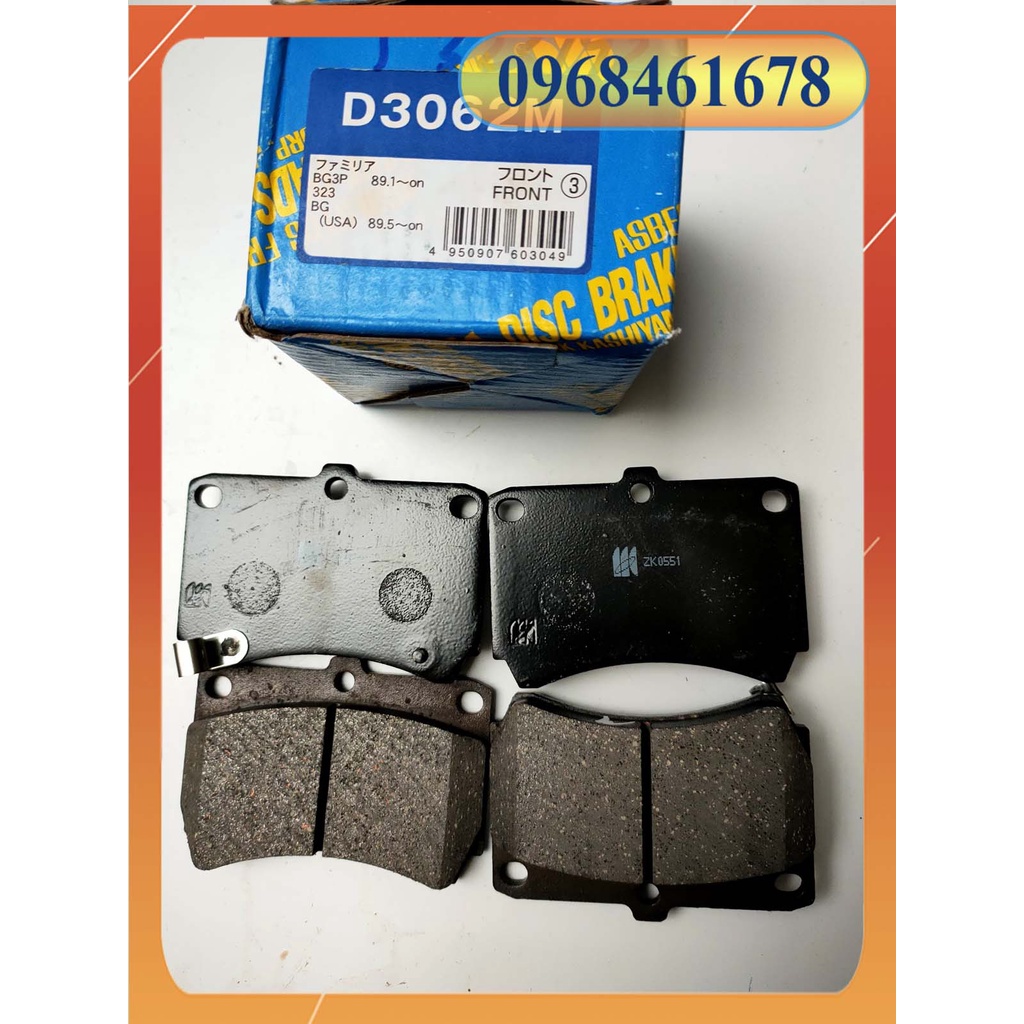 Má phanh trước Mazda 323 đời 1994-2000