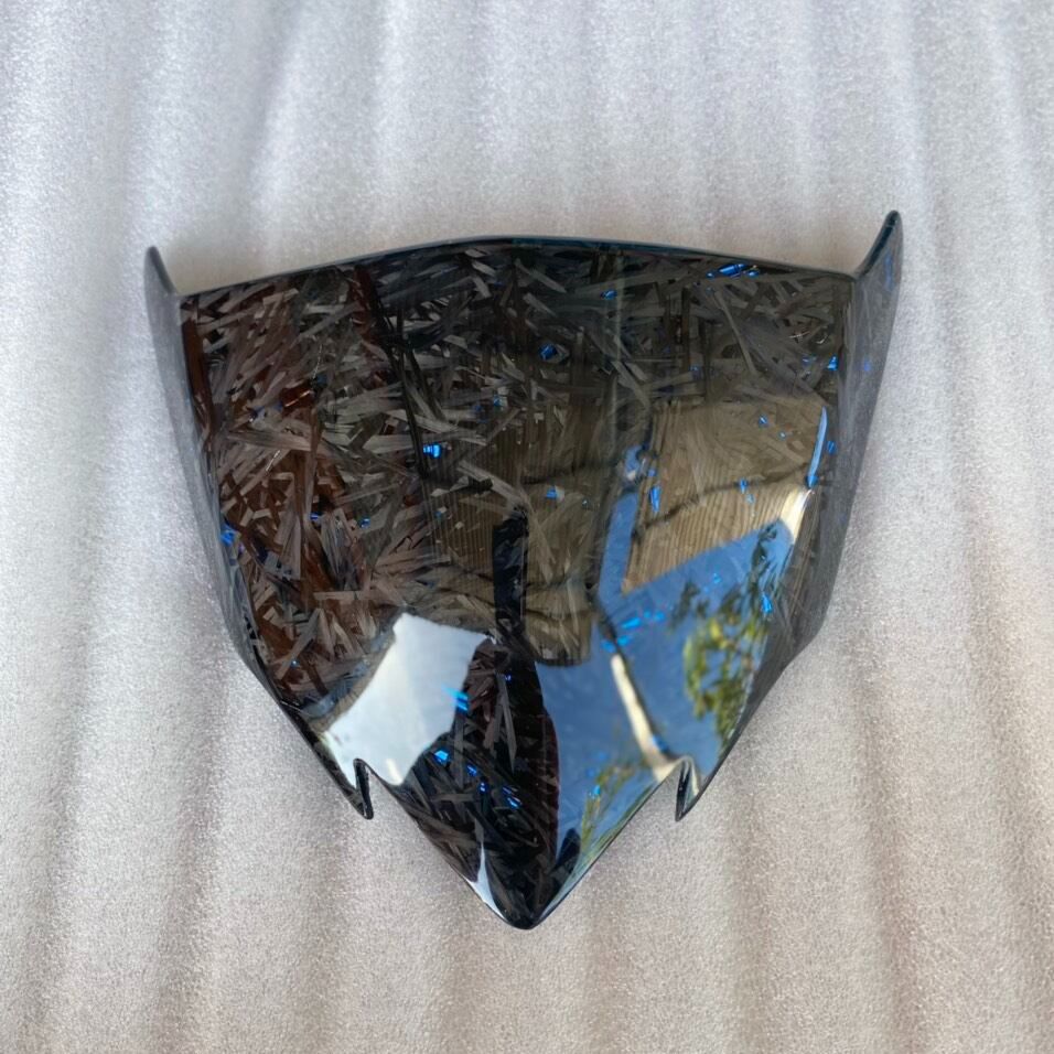 Chắn gió, mão ốp đầu Raider Satria ốp Carbon Fiber