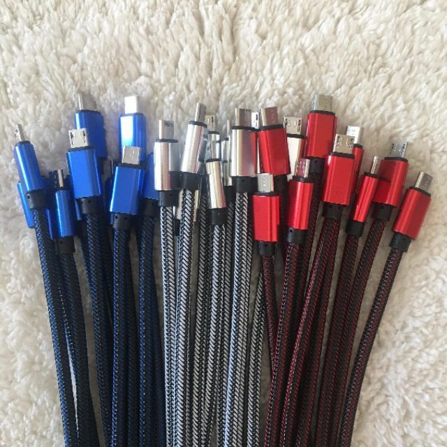 Cáp sạc ngắn, dây sạc dự phòng chân iPhone/Microusb/TypeC - Beetech