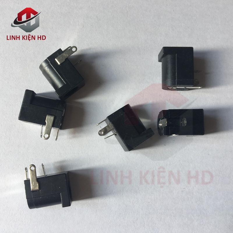 10 đầu JACK nguồn cái tròn 5.5mm - 2.1mm