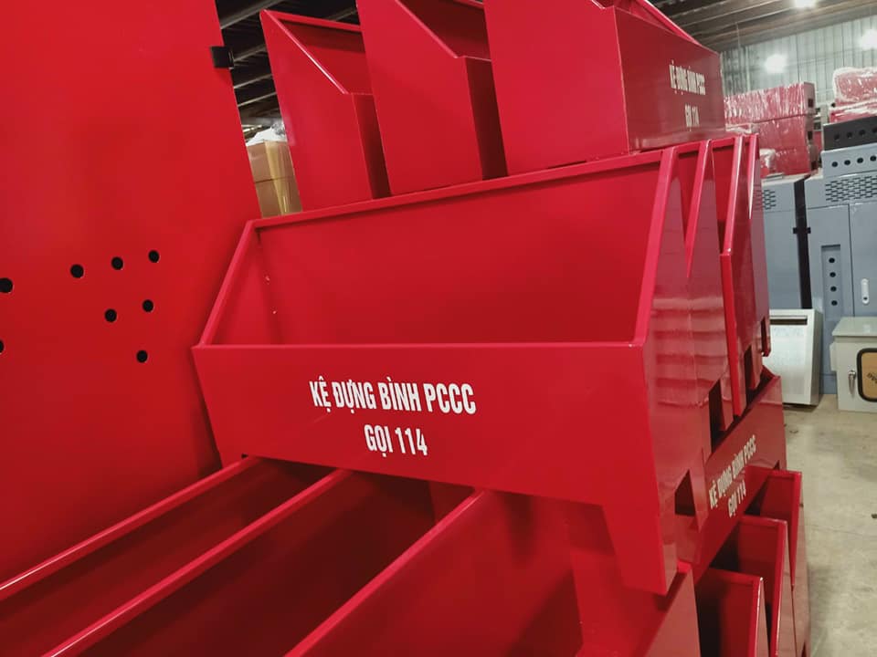 PCCC Kệ Đặt Bình Chữa Cháy, Giá Đựng Bình Chữa Cháy