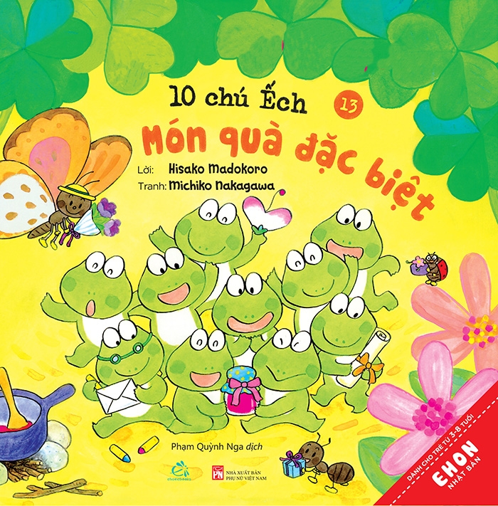 Fahasa - Bộ Sách 10 Chú Ếch (Tập 13 Đến Tập 18) - Bộ 6 Cuốn