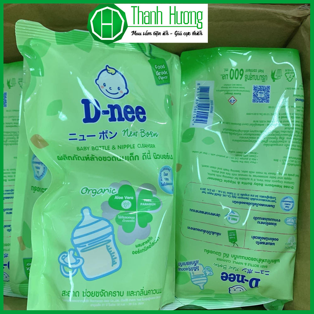 Nước rửa bình sửa Dnee Thailand cho bé 600ml
/1 bịch