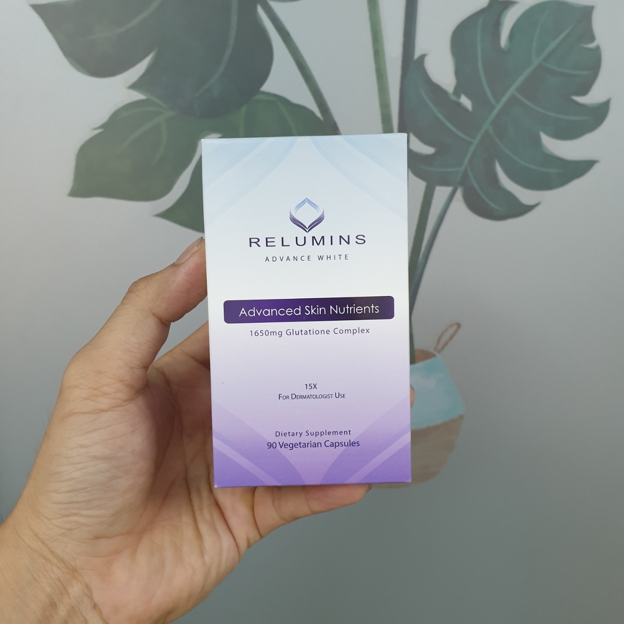 Viên uống trắng da relumin 90 viên 1650mg