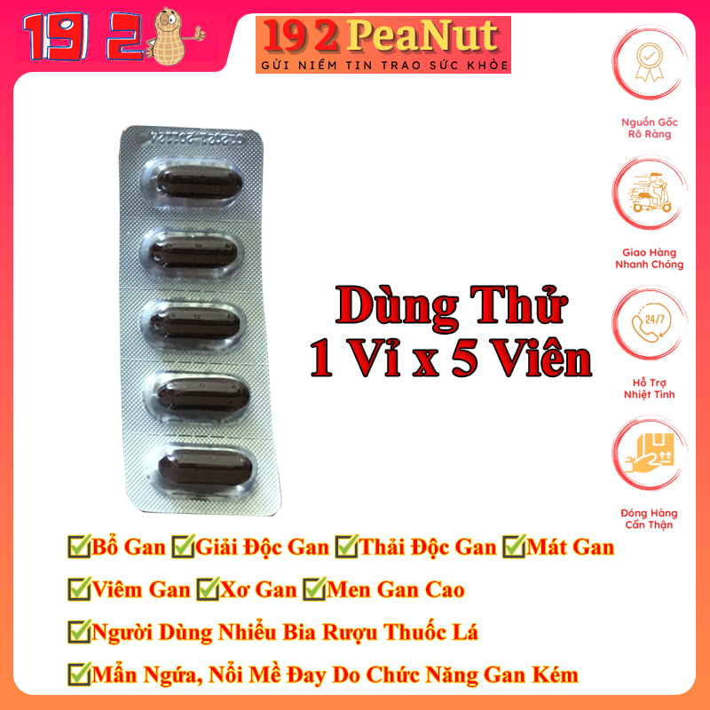 Giải độc gan sologan new giúp tăng cường chức năng gan thải độc gan mát gan thanh nhiệt viên uống giải độc gan sologan new