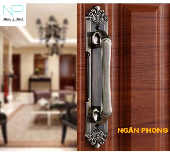 [HCM]TAY NẮM CỬA GỖ CỔ