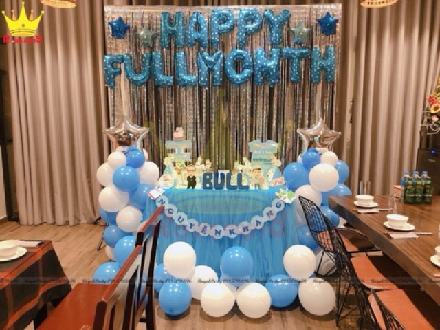 Bộ Chữ Happy Full Month (Kèm Băng Keo)