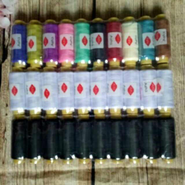10 Sewing Threads (bonus 1 needle)