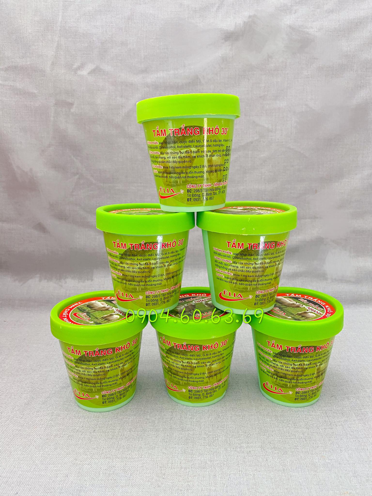 Tắm Trắng Khô NHAU THAI CỪU