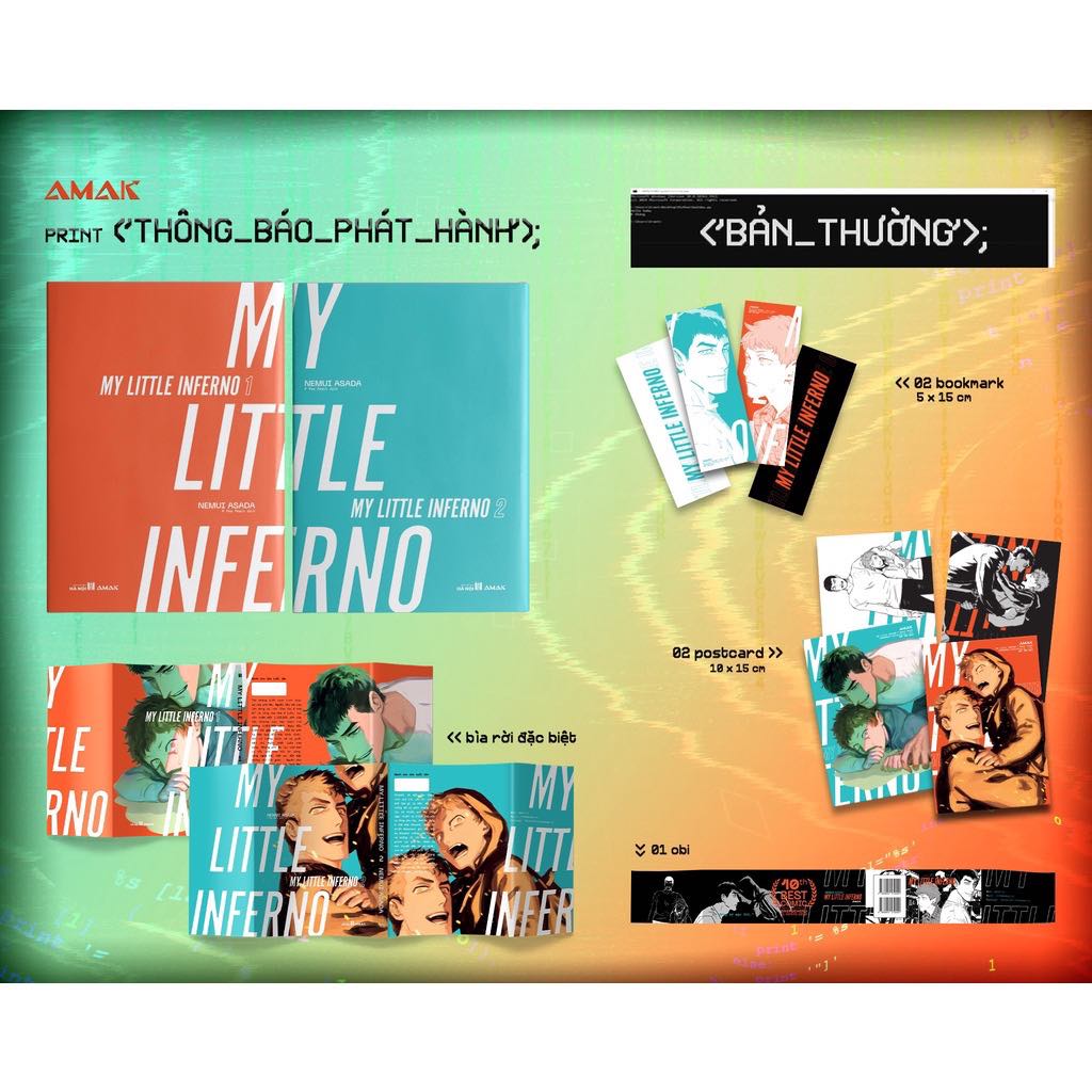 Sách - My little Inferno (trọn bộ 2 tập) - Truyện tranh