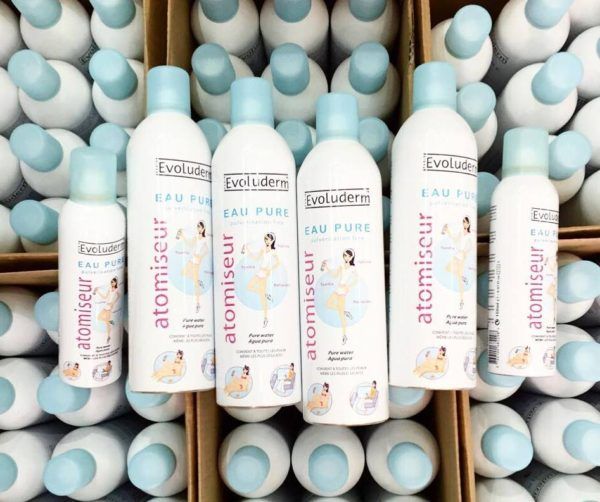 Xịt khoáng 400ml Evoluderm.