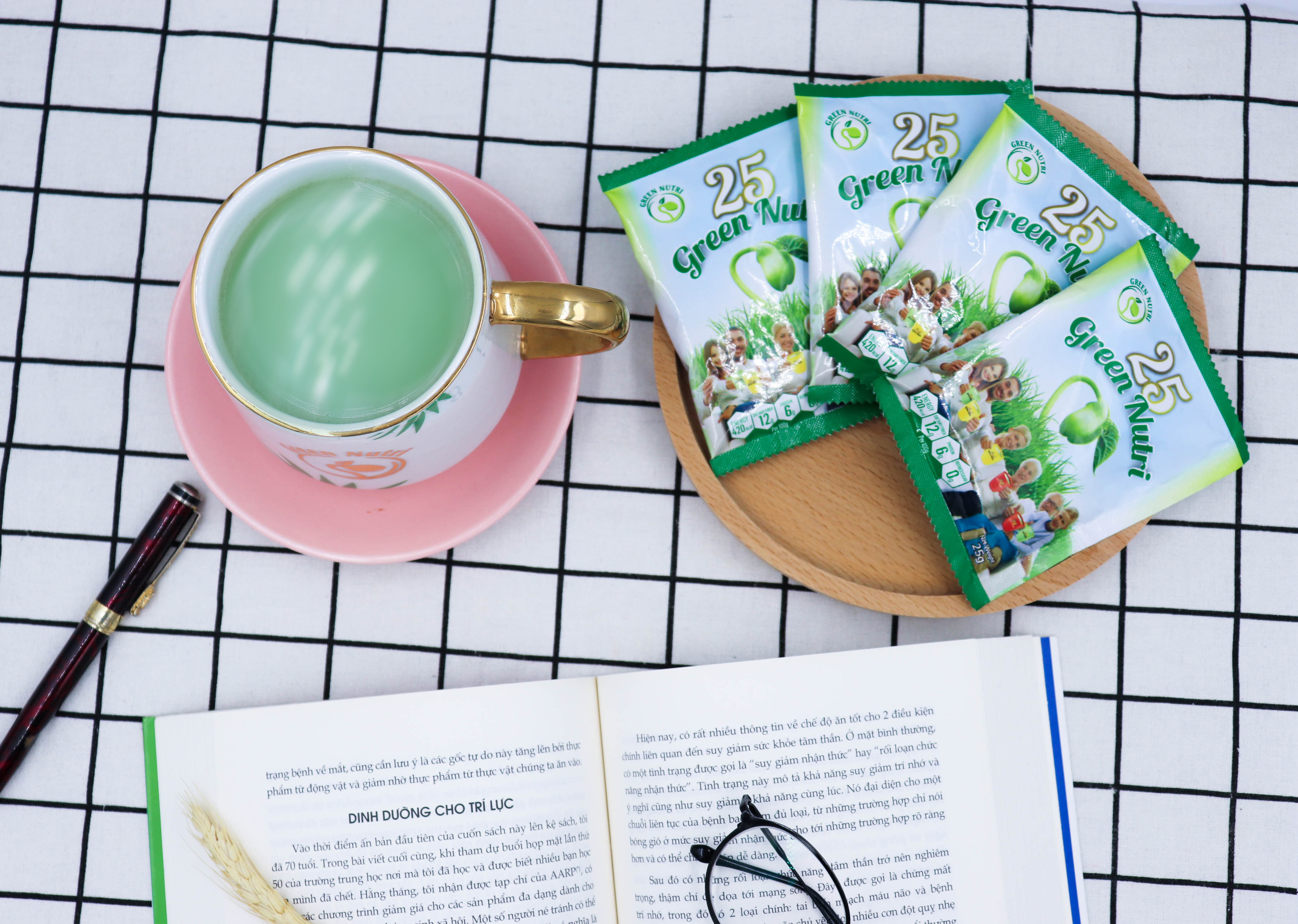 [Chính Hãng] Combo 3 Lon Sữa Hạt Ngũ Cốc 25 Green Nutri (750g)