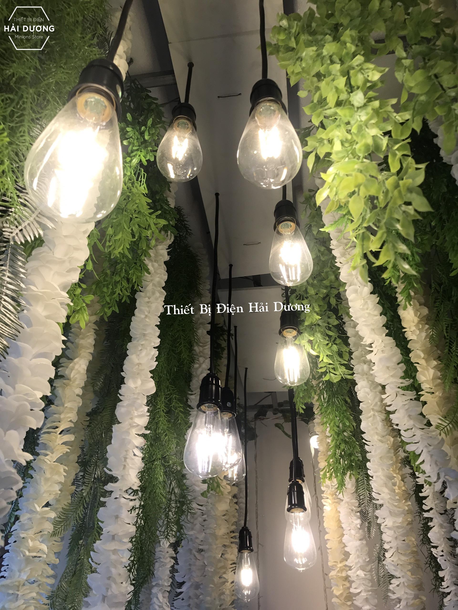 Bộ 3 Đèn led Edison T64 4w trang trí nghệ thuật - Tiết Kiệm Điện Năng - BH 6 Tháng
