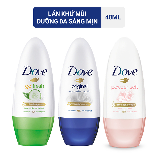 Lăn Khử Mùi Dove 40ml