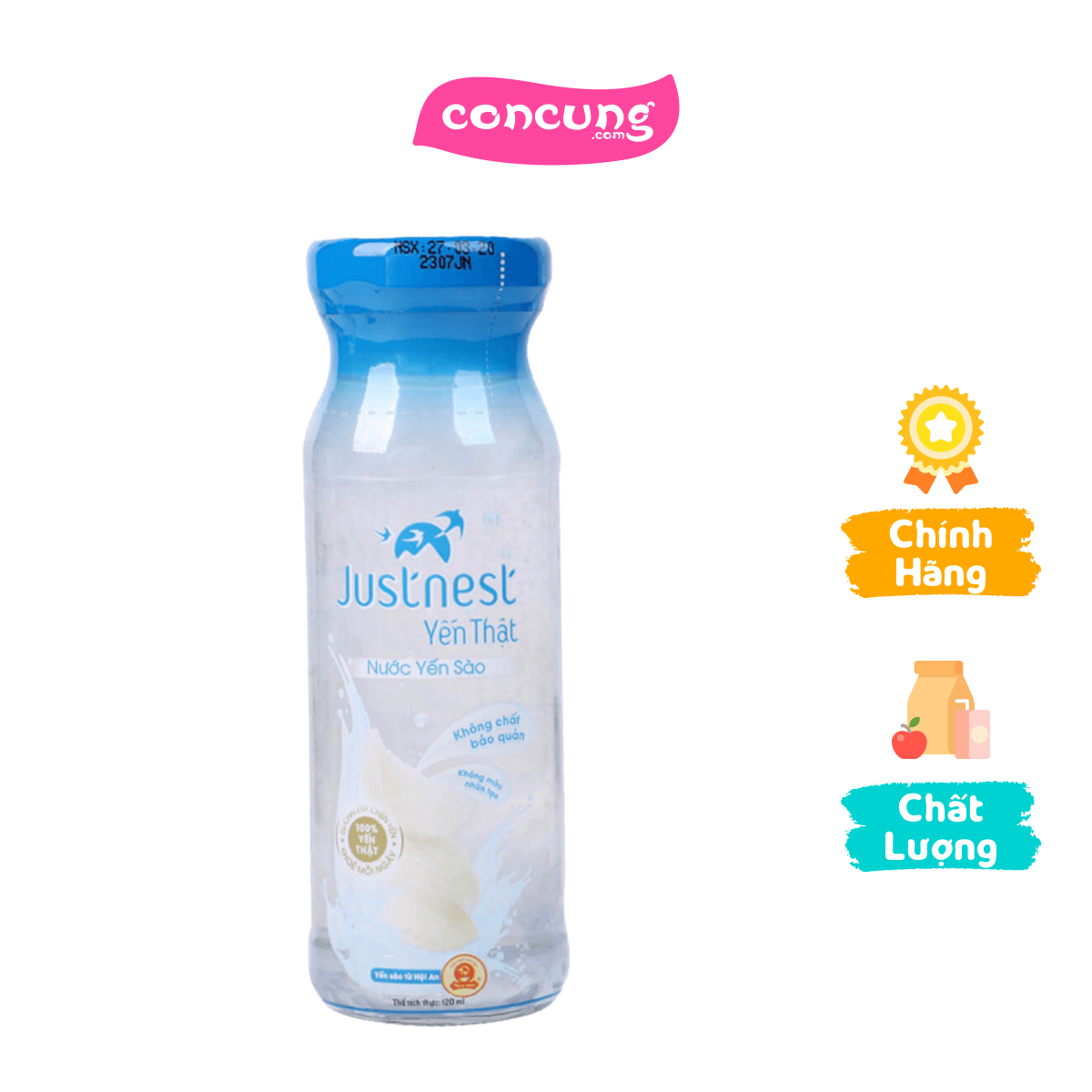 Nước yến sào justnes