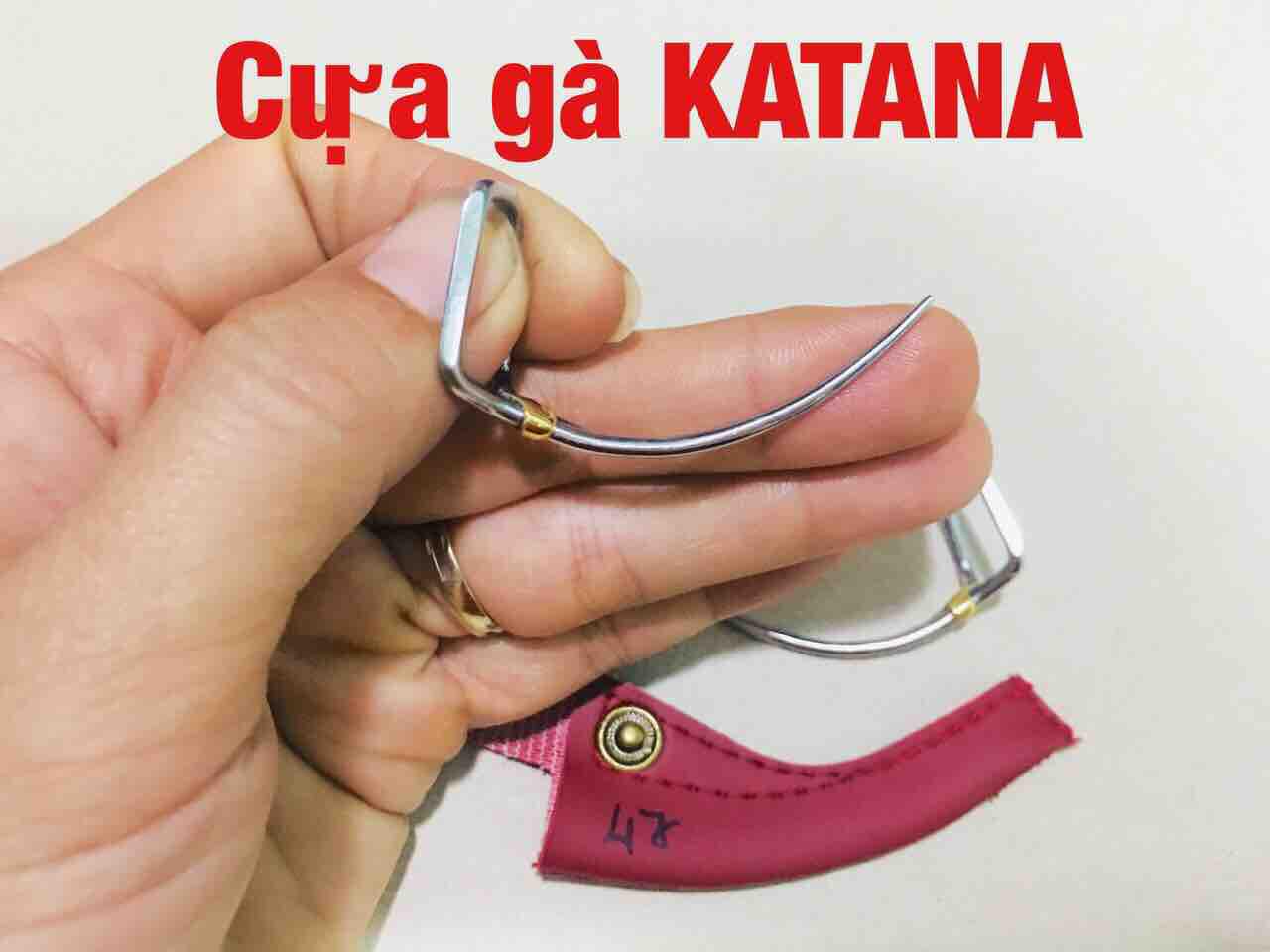 [HCM]Cựa gà tre 47 bọc đồng