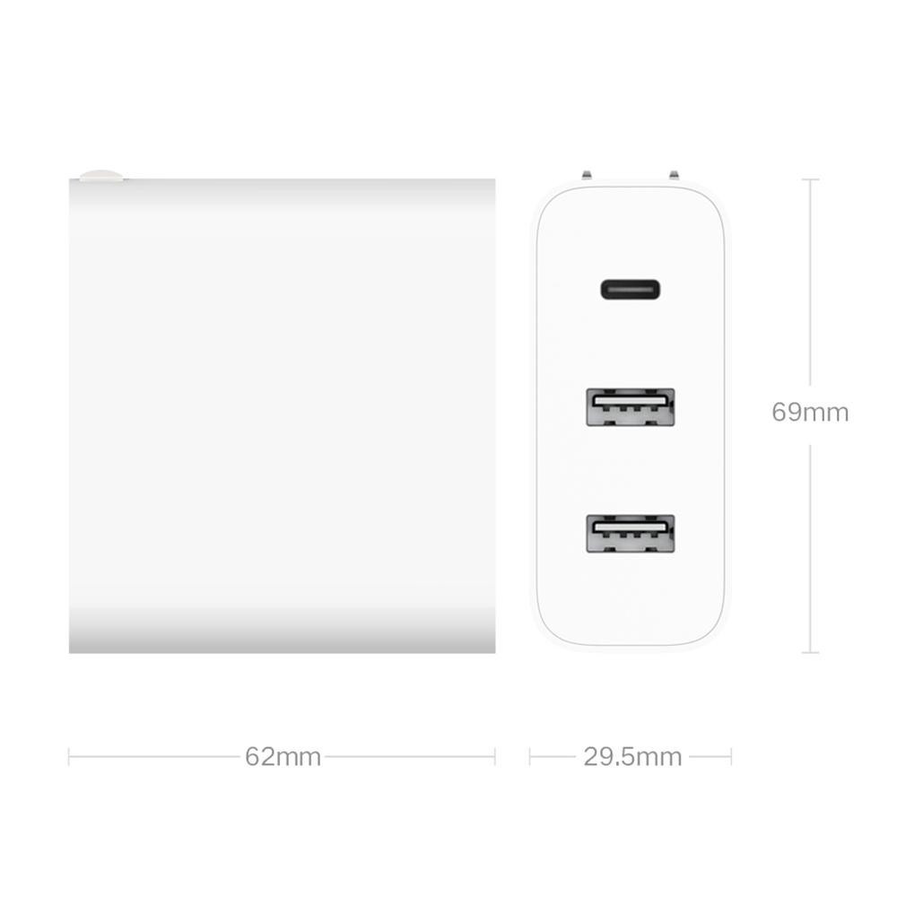 Củ Sạc nhanh PD Xiaomi Usb Charger 65W (2A1C)