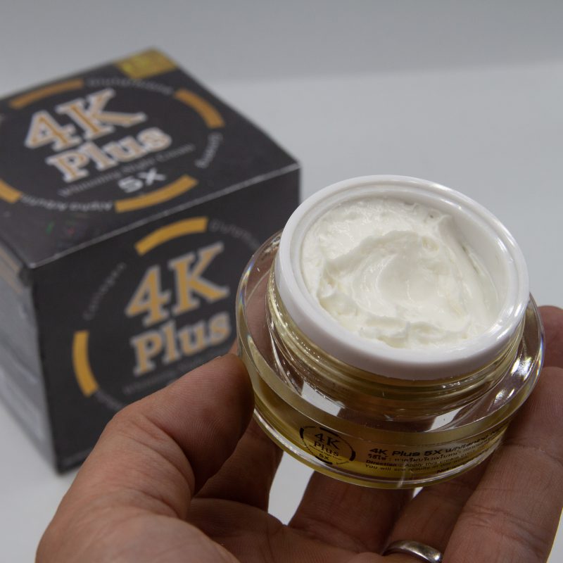 HOÀN TIỀN 15% - [HCM]kem dưỡng da mặt 4K Plus Thái Lan (mờ nám tàn nhang mờ thâm mụn trắng da)