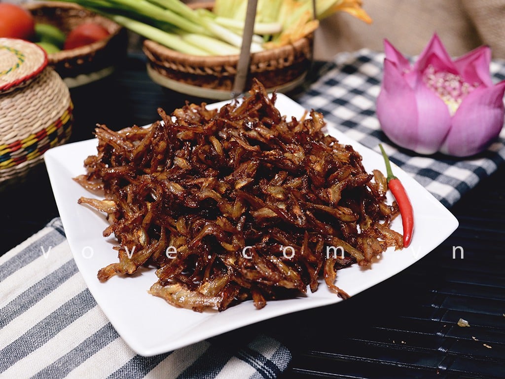 Cá Cơm kho ăn liền 500gr [VOVEDACSAN]