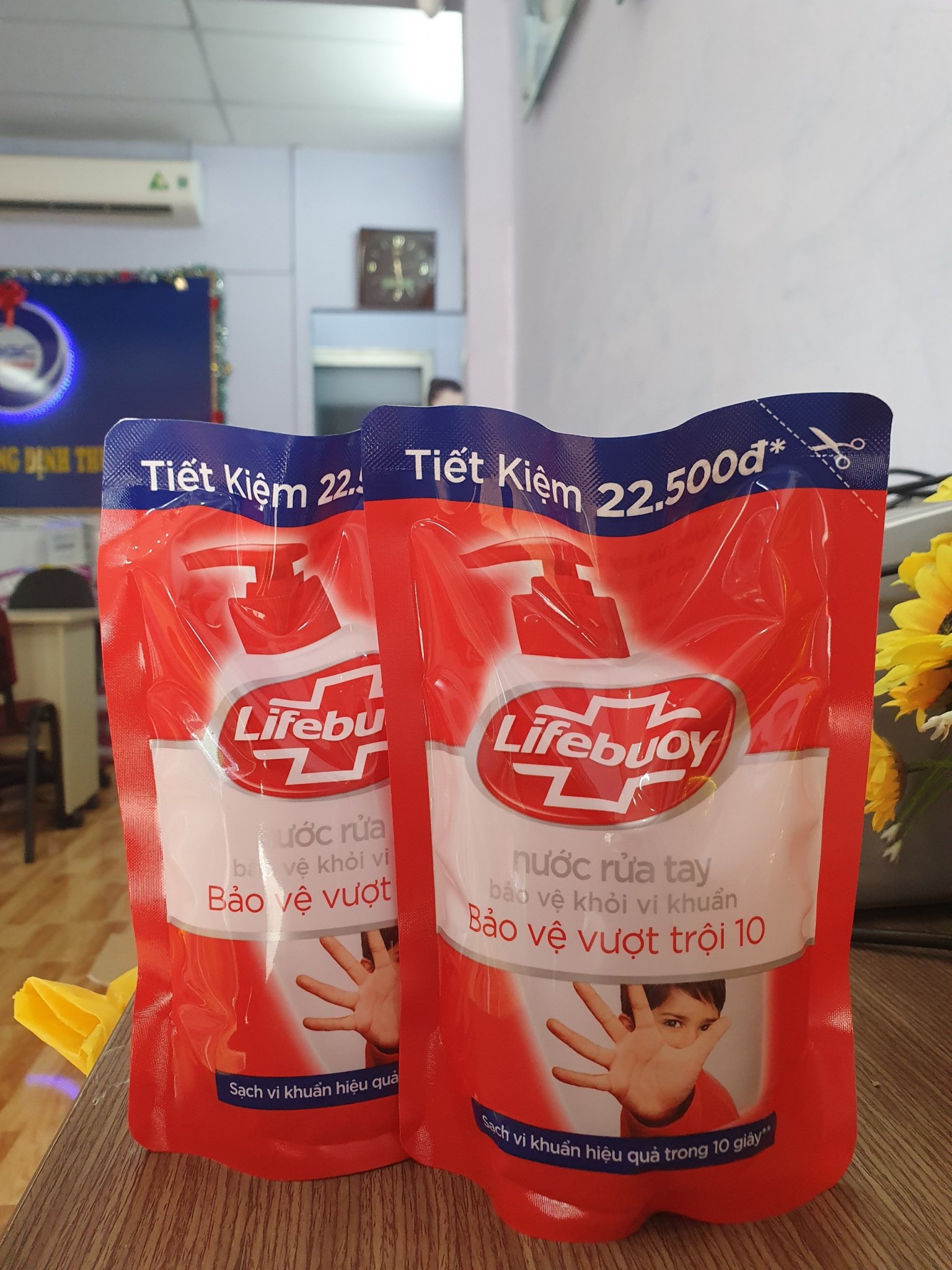 ComBo 2 Túi Nước Rửa Tay Lifebuoy  (400g/Túi )