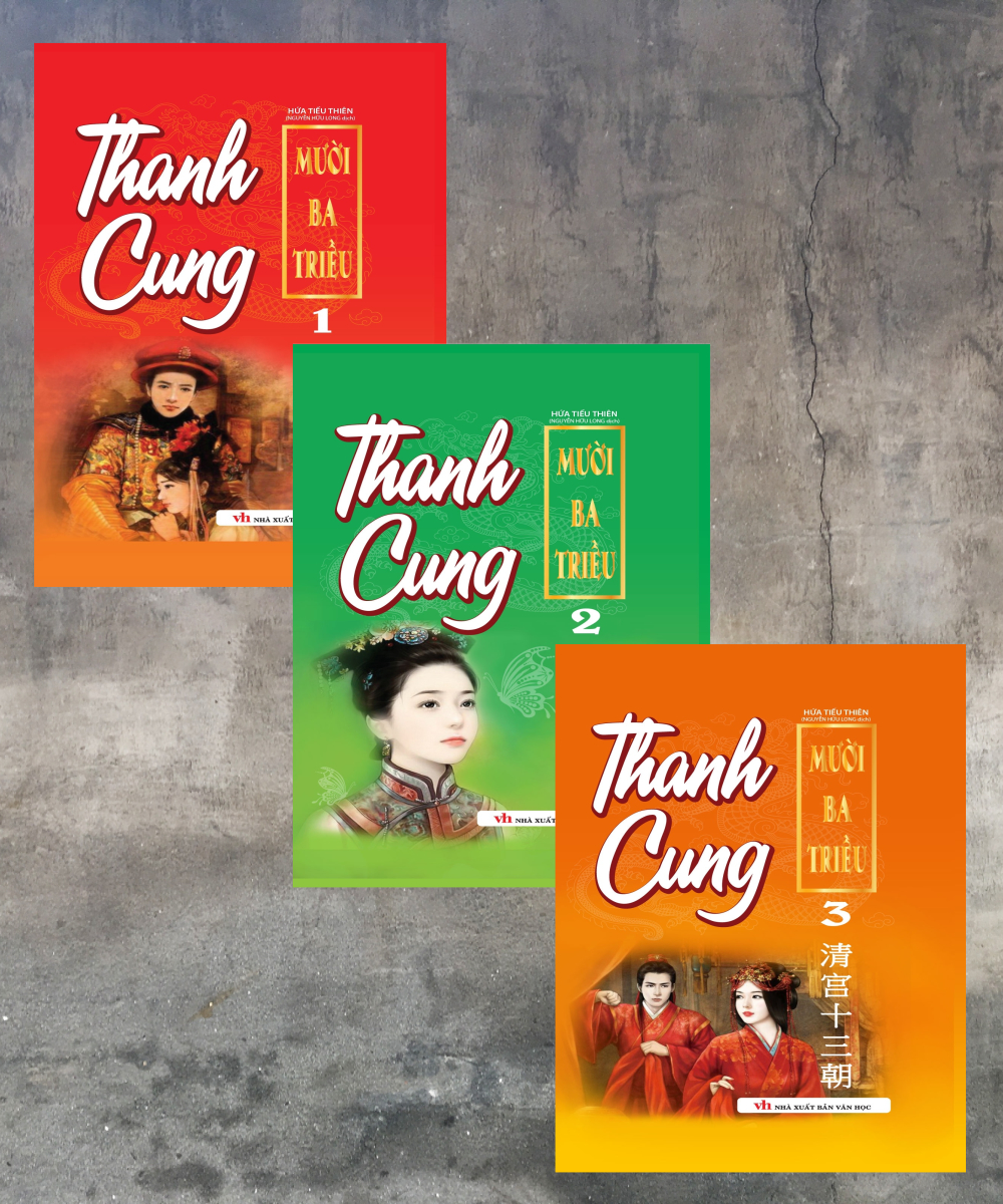 Sách - COMBO THANH CUNG 13 TRIỀU TRỌN BỘ 3 TẬP BÌA CỨNG