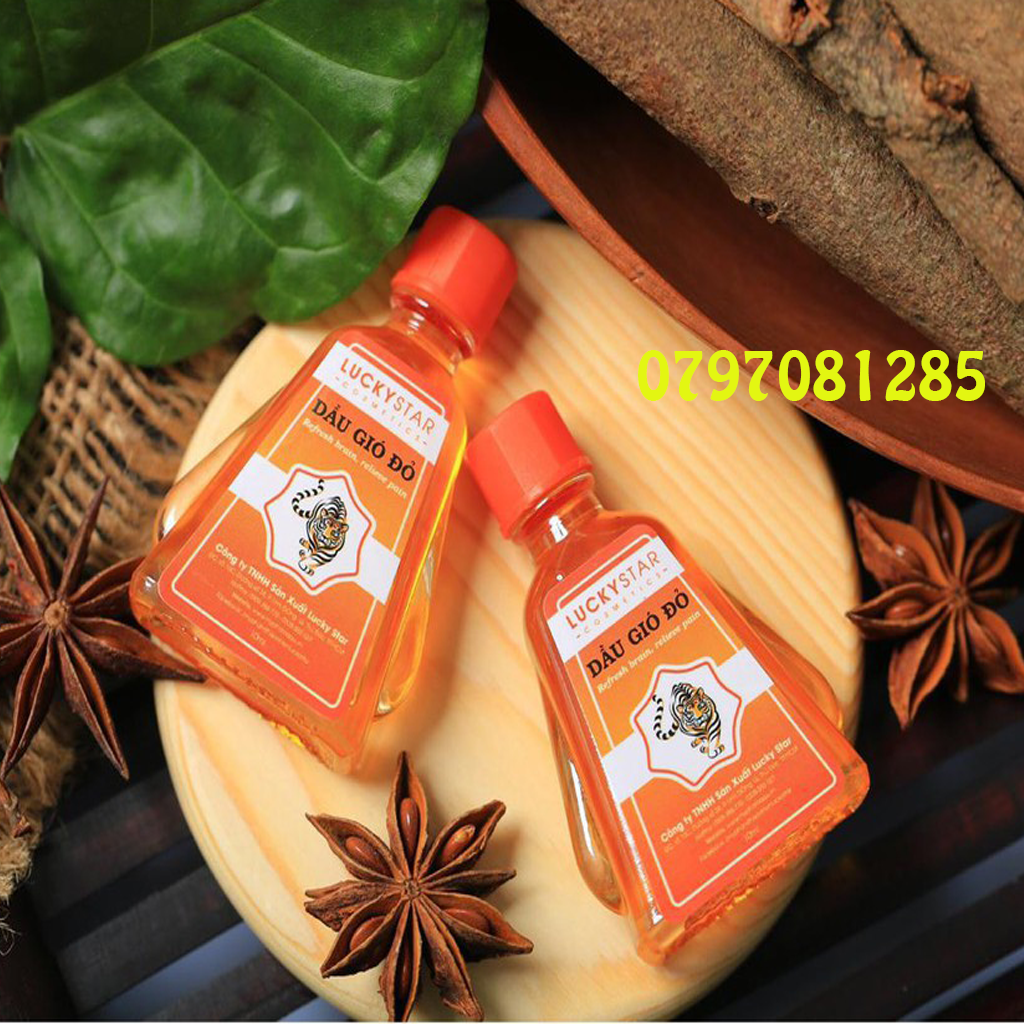 Dầu Gió Đỏ Lucky Star 7ml