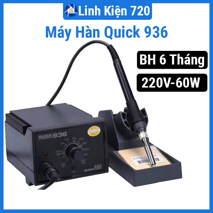 Máy Hàn Quick 936A Zin điện áp 220V-60W bảo hành 6 tháng