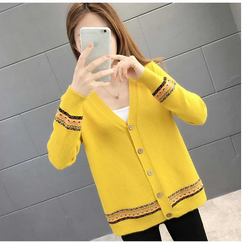 [HCM]Áo khoác len nữ áo khoác len 5 nút nữ A474
