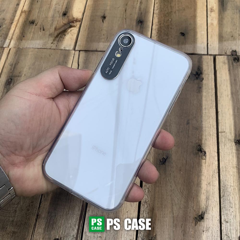 Ốp lưng bảo vệ camera dành cho iPhone XR - màu đen - PS Case Phân Phối
