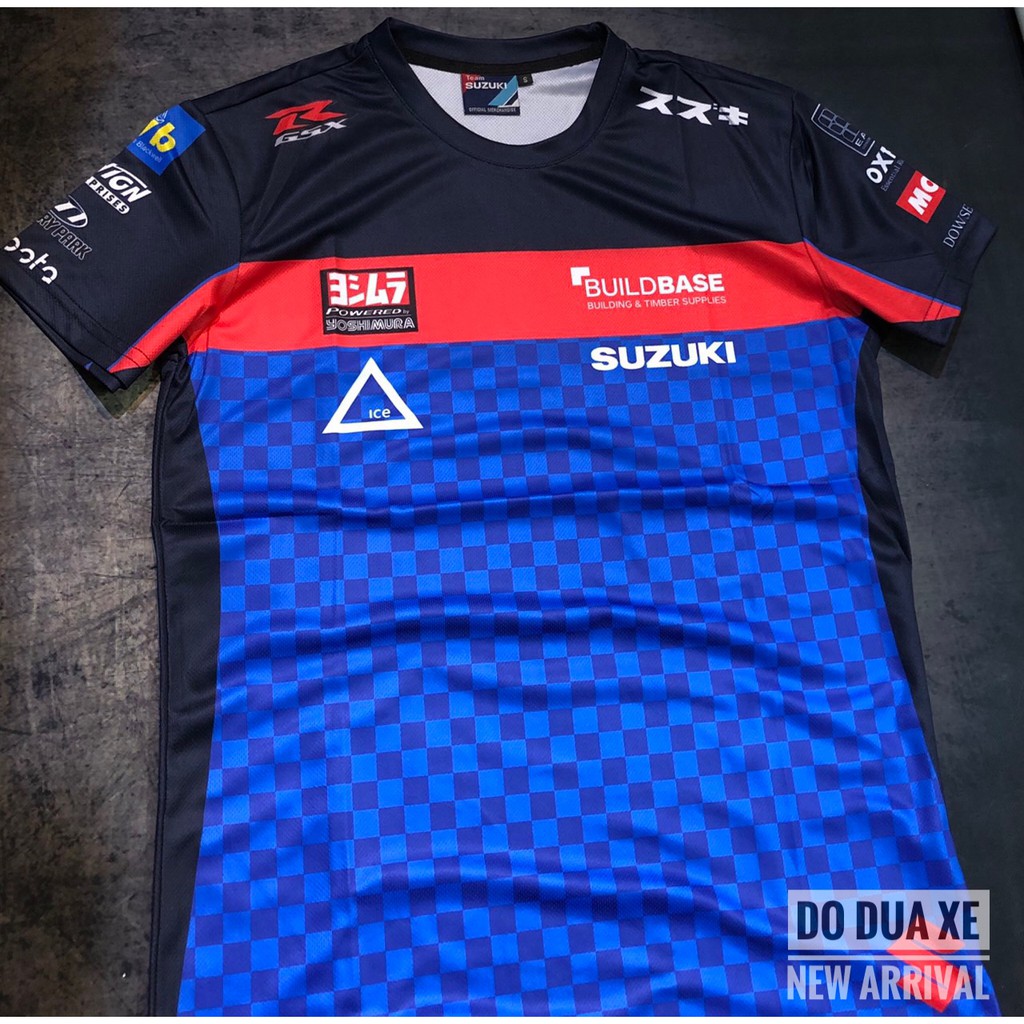 Áo thun đua xe Suzuki