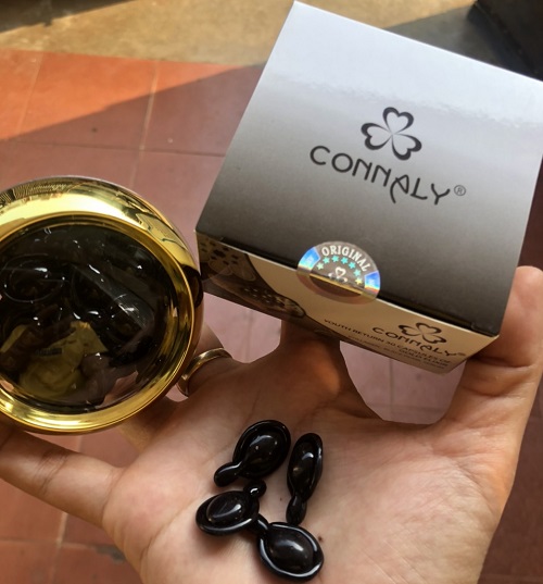 Viên dưỡng da Connaly (Tinh Chất Collagen & Ngọc Trai Đen)