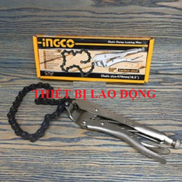 Kềm bấm xích mở ống 10 inch ingco hclp0210