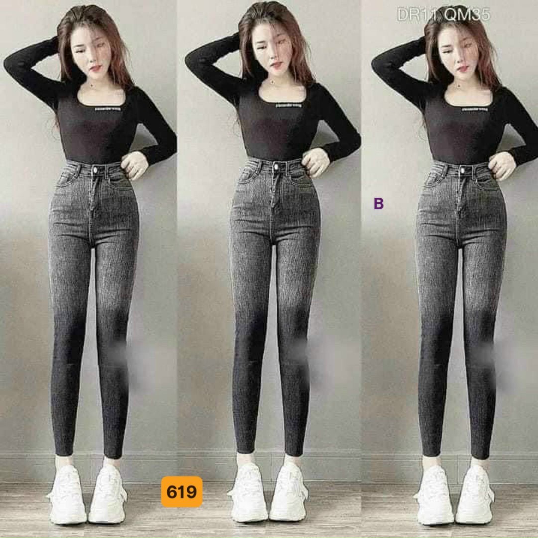 [HCM]QUẦN JEAN NỮ THỜI TRANG CAO CẤP FORM ÔM BODY CHUẨN - LƯNG CAO - MẪU MỚI ALANAFASHION - QJNU02029