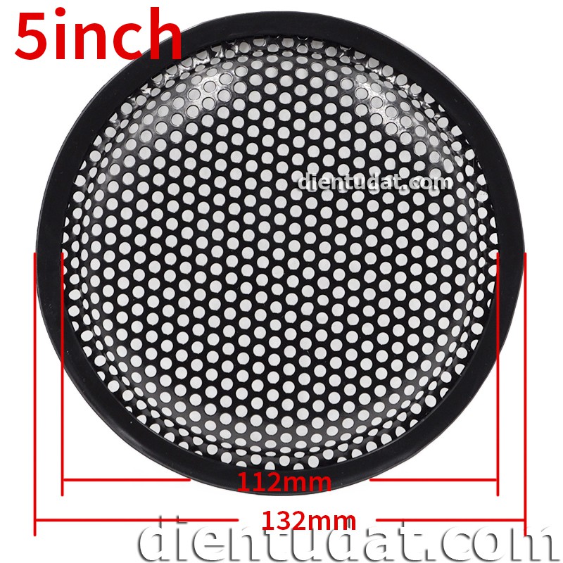 Khung lưới sắt bảo vệ loa 5inch - 132mm