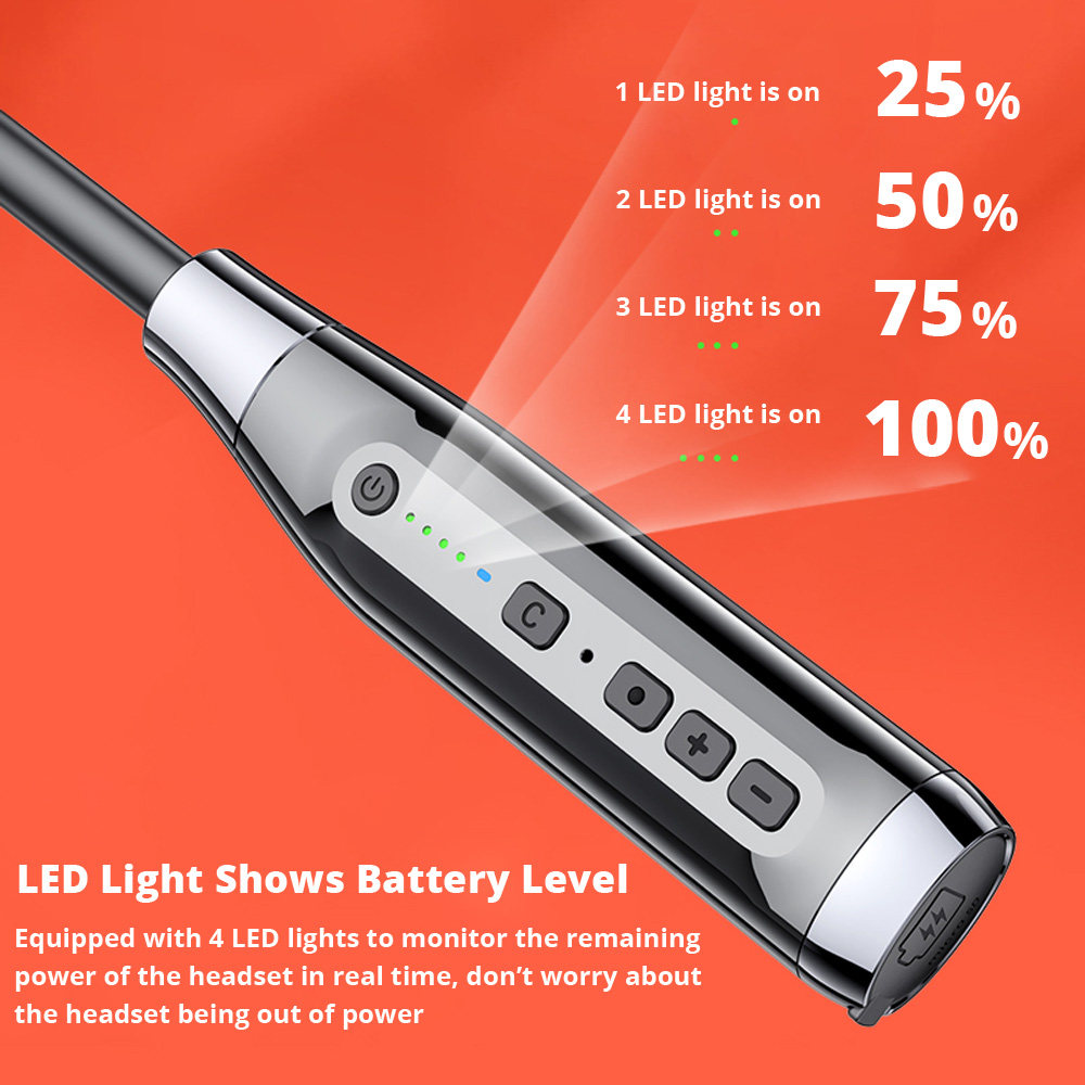 100 giờ chơi nhạc Tai nghe Bluetooth đeo cổ IPX5 Thể thao chống nước Tai nghe không dây Bluetooth 5.0 Tai nghe không dây Tai nghe không dây Hiệu ứng âm trầm Âm thanh vòm 9D Tai nghe âm thanh nổi có Mic