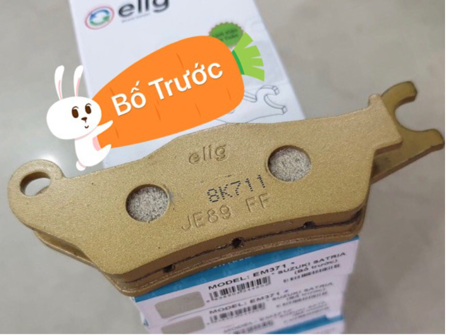 Bố thắng đĩa Elig cho Satria/ Raider Fi 150 trước sau
