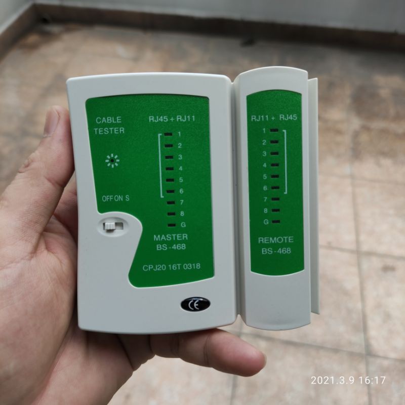Hộp test cáp mạng có pin