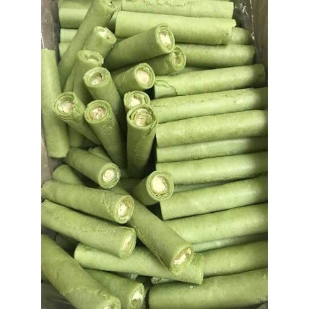 Bánh ống nhân kem dứa - siêu hot - 250g