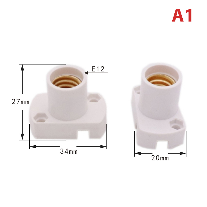 Gyk92kv3 đế đèn vít mini đế đèn e12 e14 e17 bộ chuyển đổi đui bóng đèn